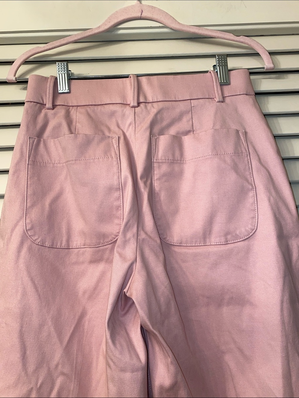 Spanx stretch Twill Wide Leg Cropped Pants Small - Picture 6 of 9